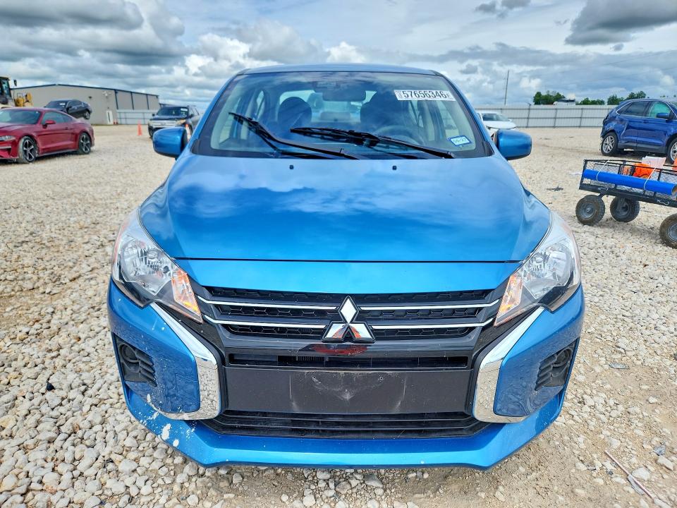 57656346 :رقم المزاد ، ML32FUFJ8RHF14147 vin ، 2024 Mitsubishi Mirage مزاد بيع