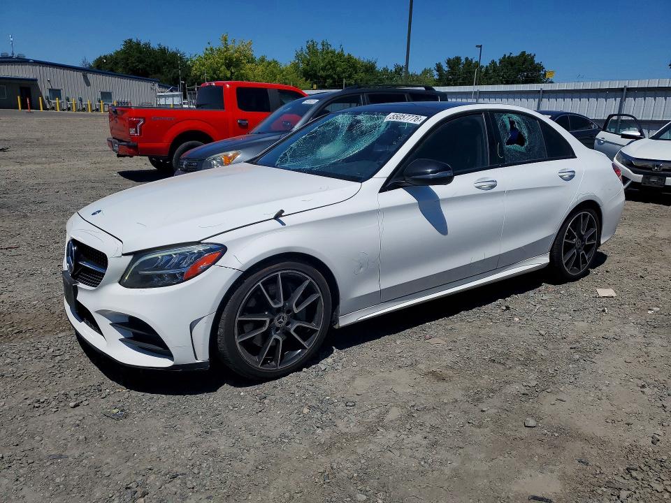 2019 Mercedes-benz C მანქანა იყიდება აუქციონზე, vin: 55SWF8DB4KU305121, აუქციონის ნომერი: 55057776