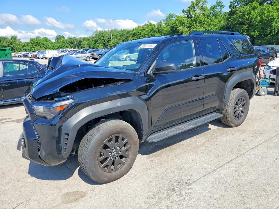 2025 Toyota 4runner მანქანა იყიდება აუქციონზე, vin: JTEVA5BR2S5037497, აუქციონის ნომერი: 58087306