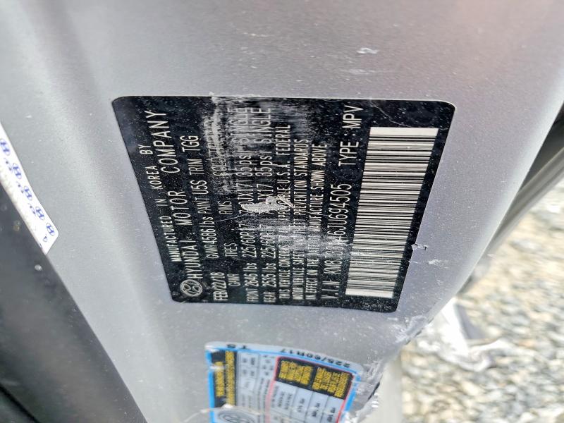 57669156 :رقم المزاد ، KM8J33A46JU694505 vin ، 2018 Hyundai Tucson مزاد بيع