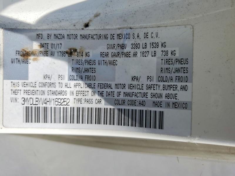 Продажа на аукционе авто 2017 Toyota Yaris Ia, vin: 3MYDLBYV4HY169252, номер лота: 58923796