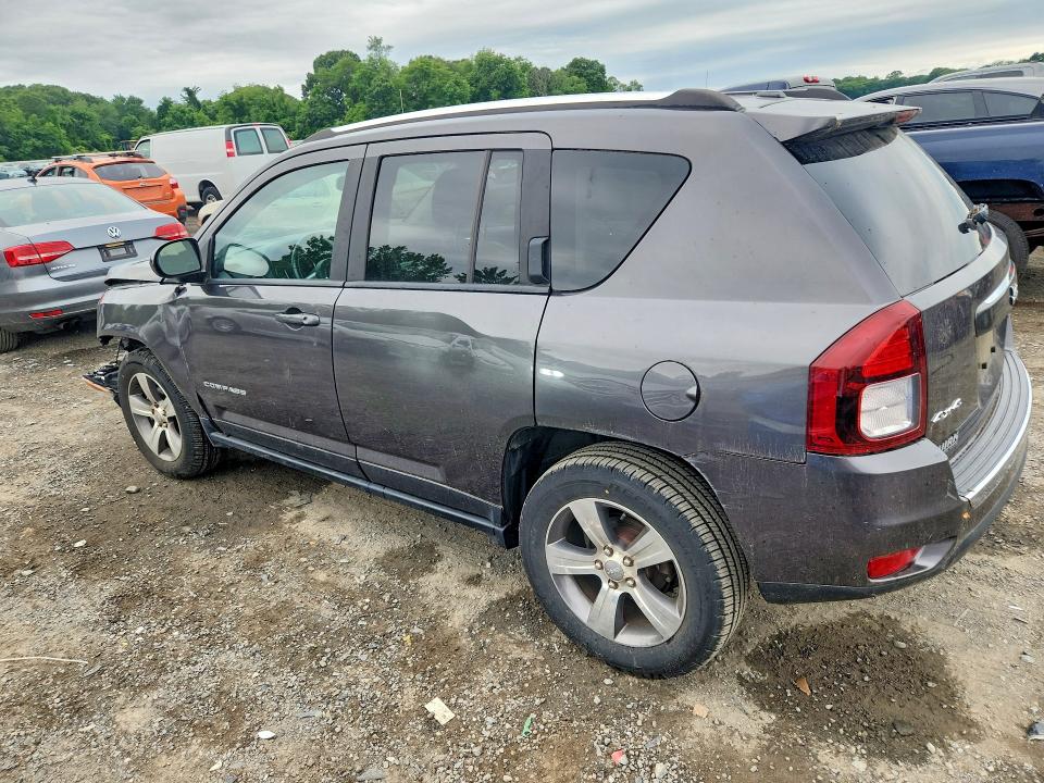 2016 Jeep Compass Al მანქანა იყიდება აუქციონზე, vin: 1C4NJDEB2GD733660, აუქციონის ნომერი: 58835056
