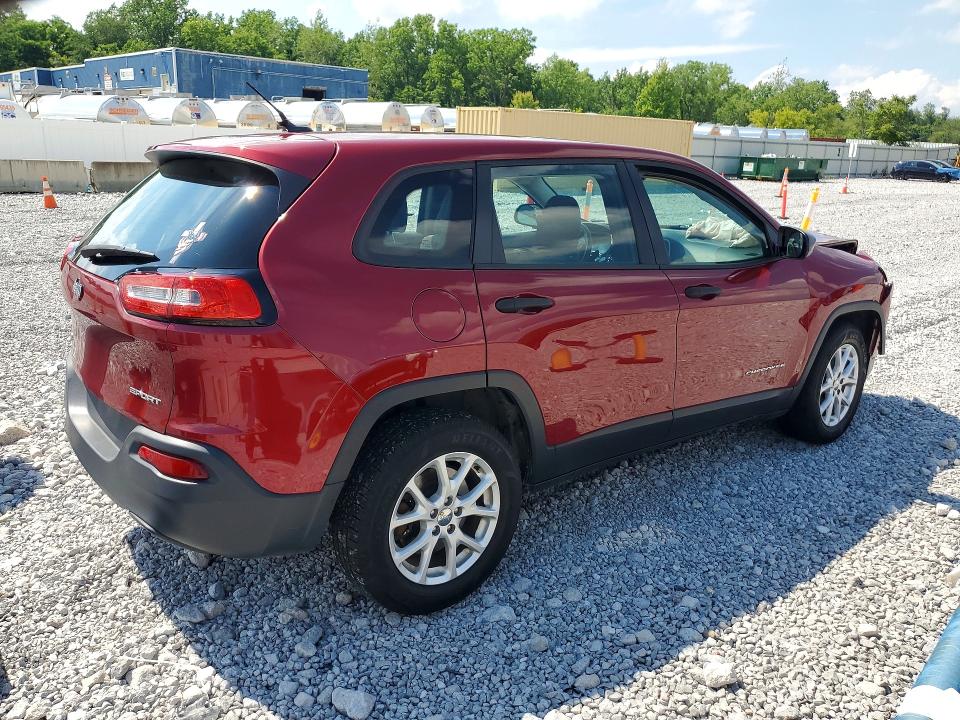 Продажа на аукционе авто 2016 Jeep Cherokee, vin: 1C4PJMAB6GW210595, номер лота: 58887546