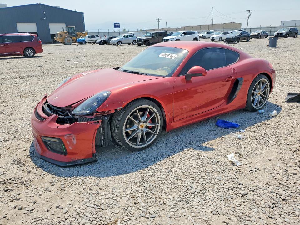58081496 :رقم المزاد ، WP0AB2A87EK193743 vin ، 2014 Porsche Cayman مزاد بيع