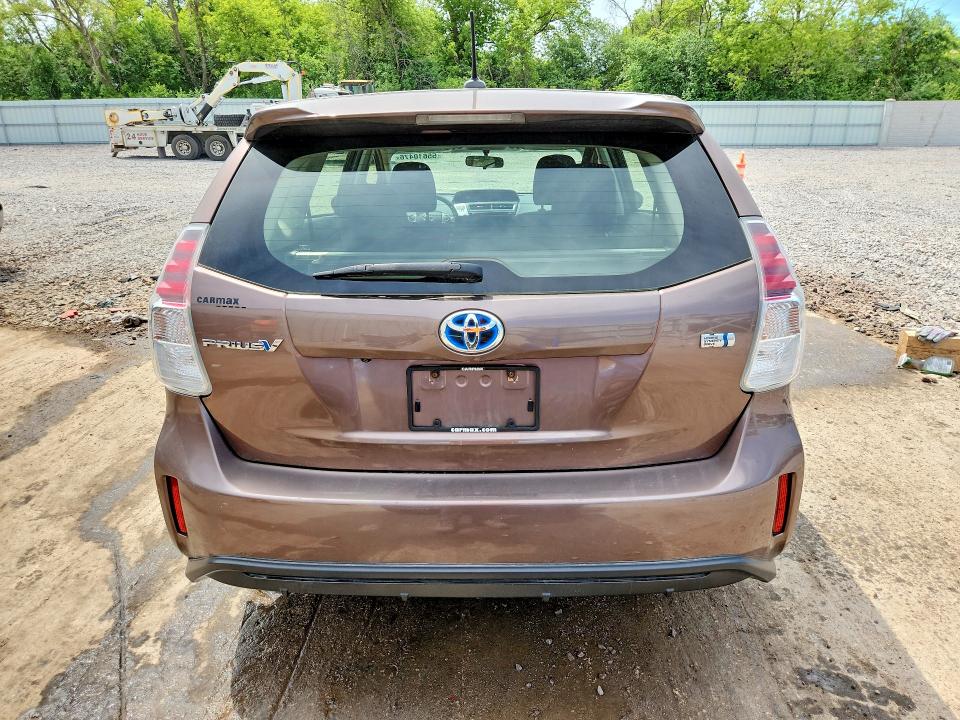 55610476 :رقم المزاد ، JTDZN3EUXFJ024492 vin ، 2015 Toyota Prius V مزاد بيع
