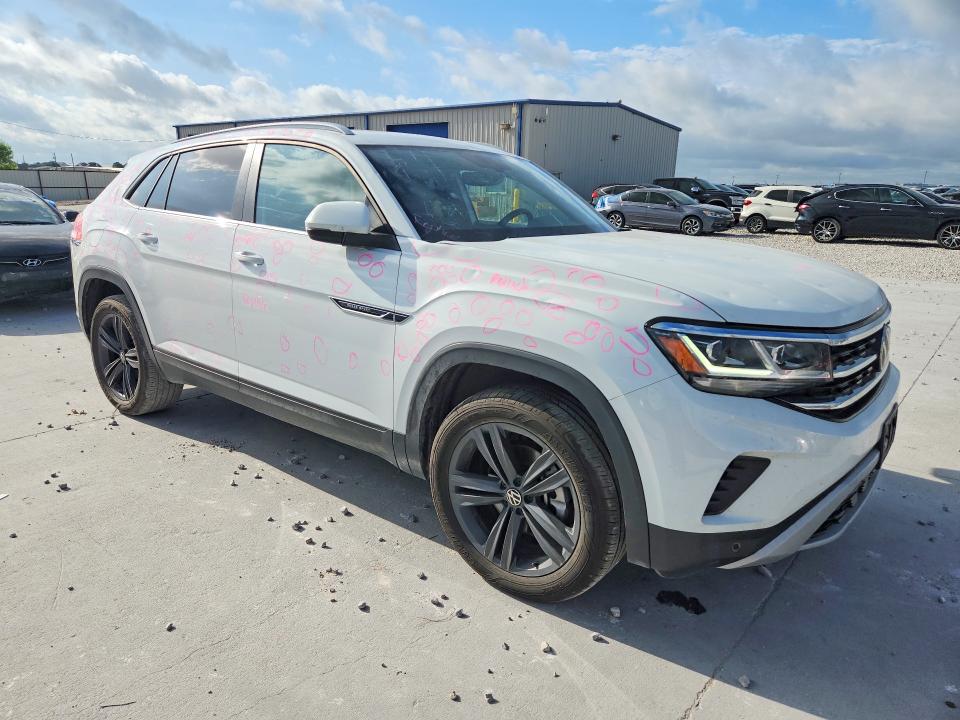 56681386 :رقم المزاد ، 1V2KC2CA3MC233387 vin ، 2021 Volkswagen Atlas Cross Sport مزاد بيع