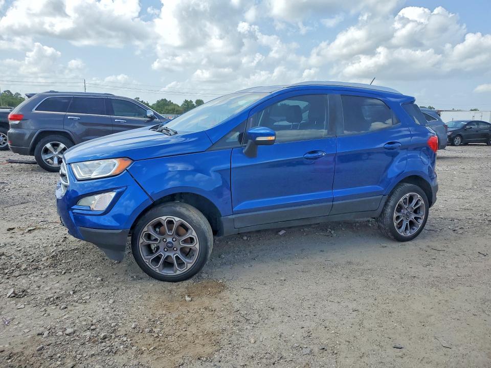 2020 Ford Ecosport მანქანა იყიდება აუქციონზე, vin: MAJ6S3KL9LC333657, აუქციონის ნომერი: 59077646