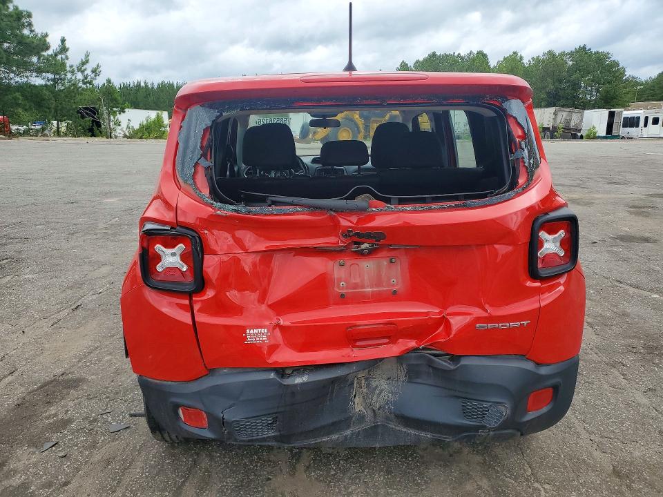 58536126 :رقم المزاد ، ZACCJAAB7JPG84573 vin ، 2018 Jeep Renegade مزاد بيع
