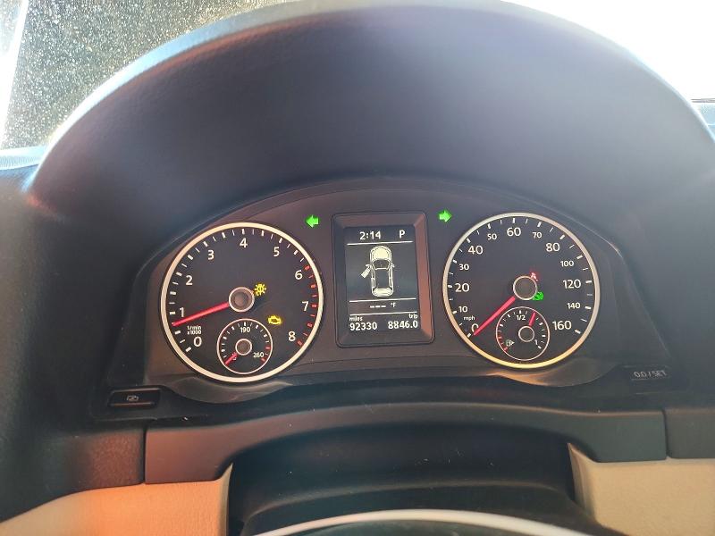 57738396 :رقم المزاد ، WVGAV7AX9CW560722 vin ، 2012 Volkswagen Tiguan مزاد بيع