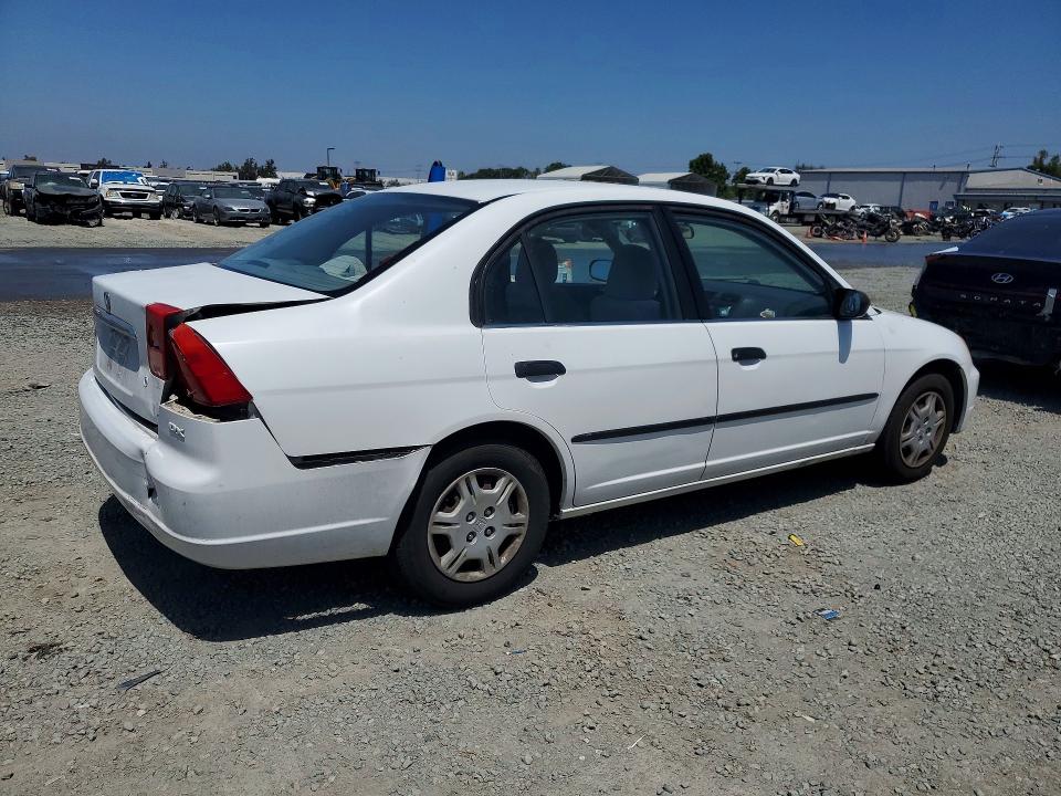 57161156 :رقم المزاد ، 2HGES16271H581817 vin ، 2001 Honda Civic مزاد بيع