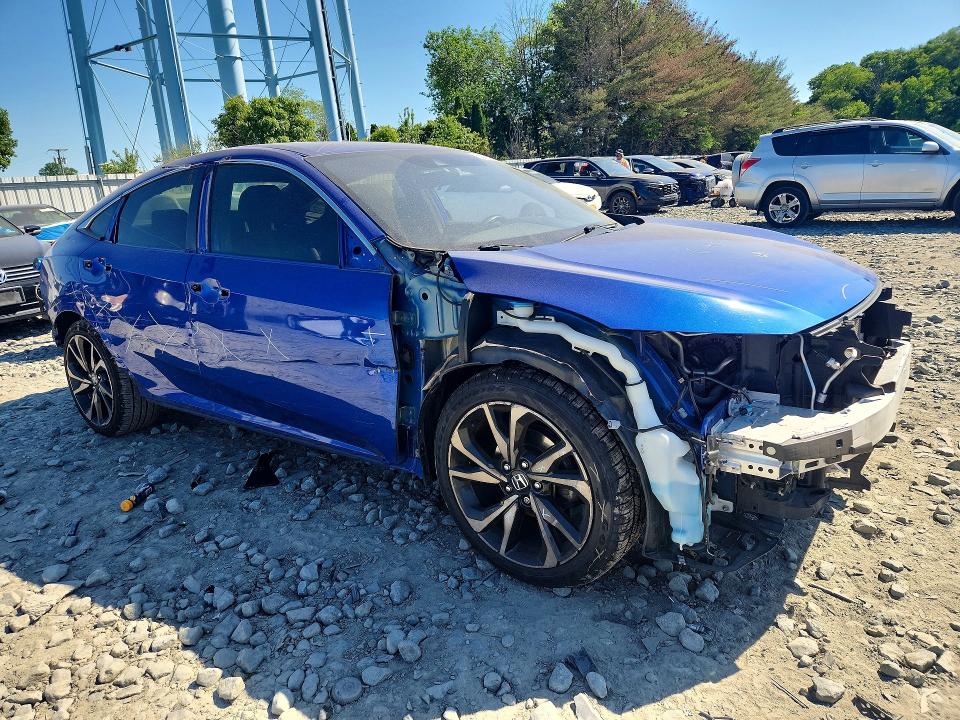 Продаж на аукціоні авто 2020 Honda Civic, vin: 2HGFC2F84LH584544, номер лоту: 55795026