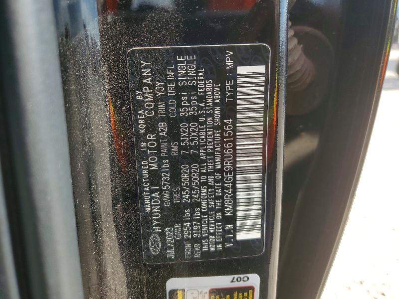 2024 Hyundai Palisade მანქანა იყიდება აუქციონზე, vin: KM8R44GE9RU661564, აუქციონის ნომერი: 55651936