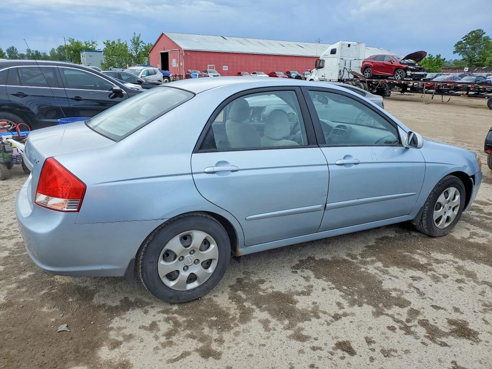 Продажа на аукционе авто 2008 Kia Spectra, vin: KNAFE121885528243, номер лота: 57258136