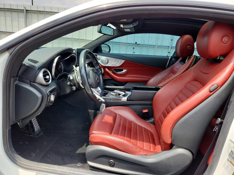 58721806 :رقم المزاد ، WDDWJ4KB7HF341164 vin ، 2017 Mercedes-benz C مزاد بيع