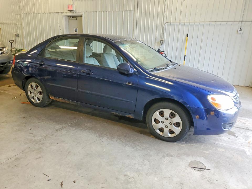 2007 Kia Spectra მანქანა იყიდება აუქციონზე, vin: KNAFE121675455727, აუქციონის ნომერი: 59021586
