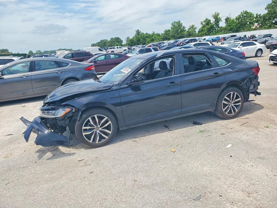 58993186 :رقم المزاد ، 3VWEX7BU2SM019186 vin ، 2025 Volkswagen Jetta مزاد بيع