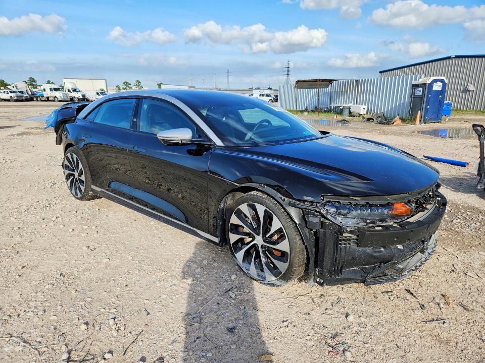 2022 Lucid Motors Air მანქანა იყიდება აუქციონზე, vin: 50EA1GBA7NA003488, აუქციონის ნომერი: 55509386