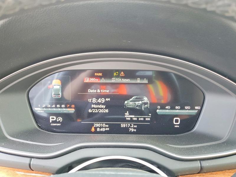 Aukcja sprzedaży 2022 Audi Q5, vin: WA1EAAFY8N2085553, numer aukcji: 57896666