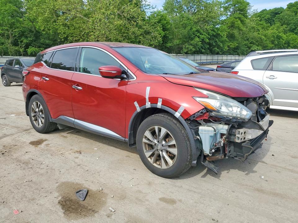 55891626 :رقم المزاد ، 5N1AZ2MH6FN223351 vin ، 2015 Nissan Murano مزاد بيع