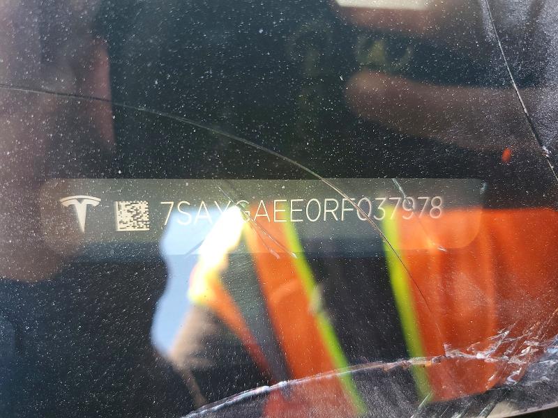 Aukcja sprzedaży 2024 Tesla Model Y, vin: 7SAYGAEE0RF037978, numer aukcji: 58592276