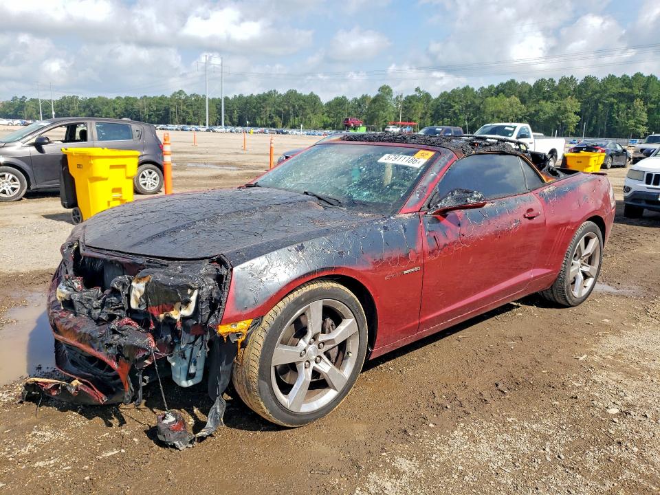 Auction sale of the 2011 Chevrolet Camaro, vin: 2G1FK3DJ5B9163284, lot number: 57911186