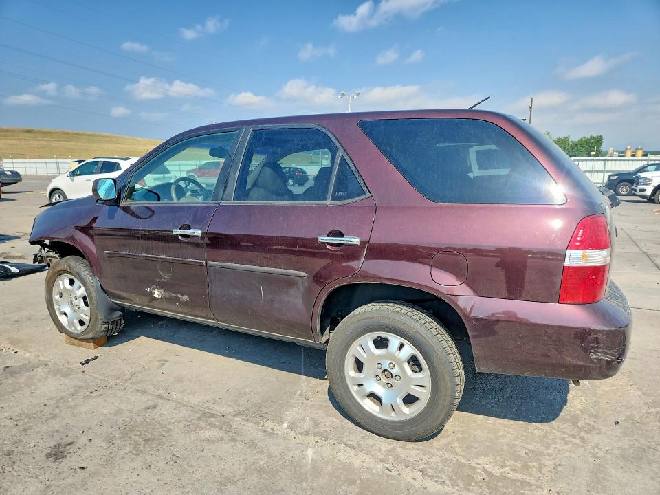 58595826 :رقم المزاد ، 2HNYD18252H512283 vin ، 2002 Acura Mdx مزاد بيع