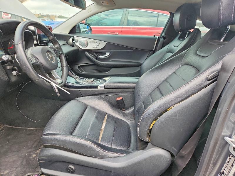 56805906 :رقم المزاد ، WDDWJ4JB1HF509589 vin ، 2017 Mercedes-benz C مزاد بيع