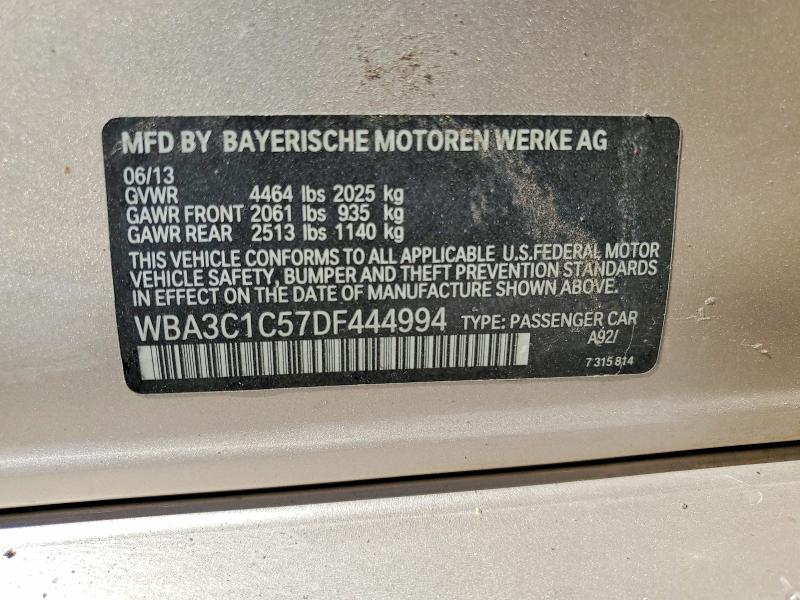 56361436 :رقم المزاد ، WBA3C1C57DF444994 vin ، 2013 Bmw 328 مزاد بيع