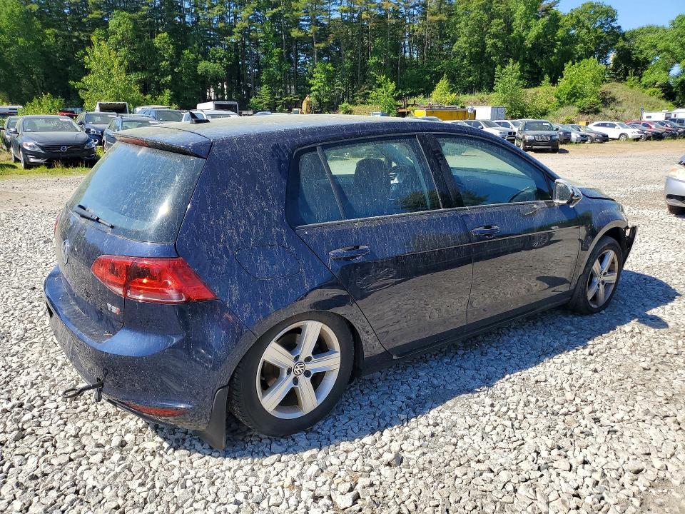 56037666 :رقم المزاد ، 3VW217AU4HM009371 vin ، 2017 Volkswagen Golf مزاد بيع