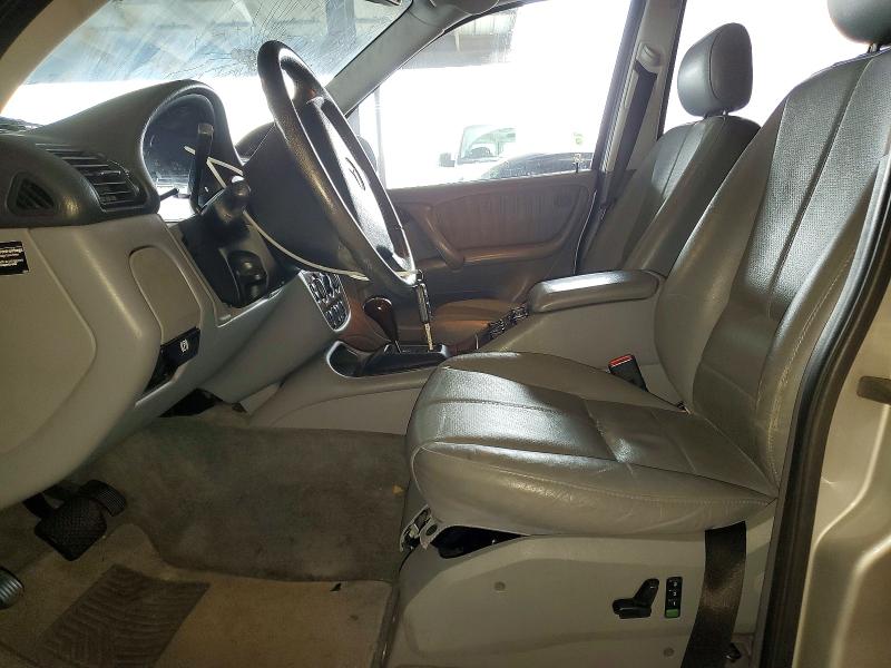 58596676 :رقم المزاد ، 4JGAB72E11A240763 vin ، 2001 Mercedes-benz Ml مزاد بيع