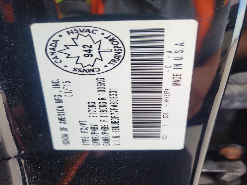 Продажа на аукционе авто 2015 Acura Tlx, vin: 19UUB3F77FA803331, номер лота: 58986676
