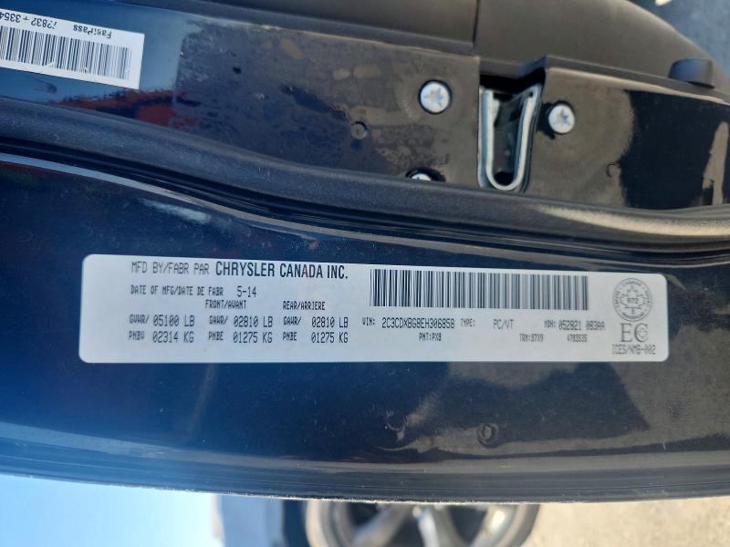 Продажа на аукционе авто 2014 Dodge Charger, vin: 2C3CDXBG8EH306858, номер лота: 57245326