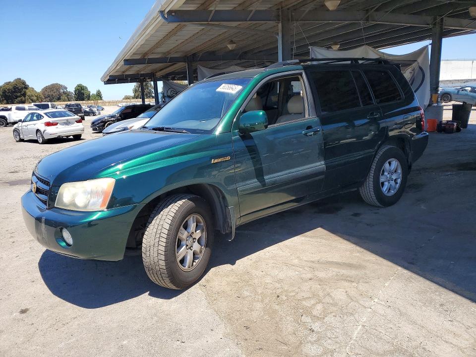 Aukcja sprzedaży 2002 Toyota Highlander, vin: JTEHF21A620048833, numer aukcji: 56356646