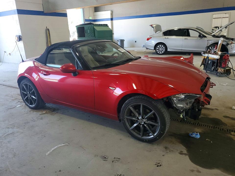 2017 Mazda Mx-5 Miata მანქანა იყიდება აუქციონზე, vin: JM1NDAD71H0124264, აუქციონის ნომერი: 56666286
