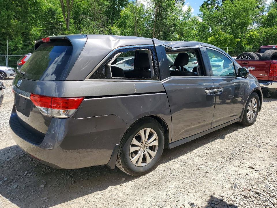 57644136 :رقم المزاد ، 5FNRL5H65FB046308 vin ، 2015 Honda Odyssey مزاد بيع