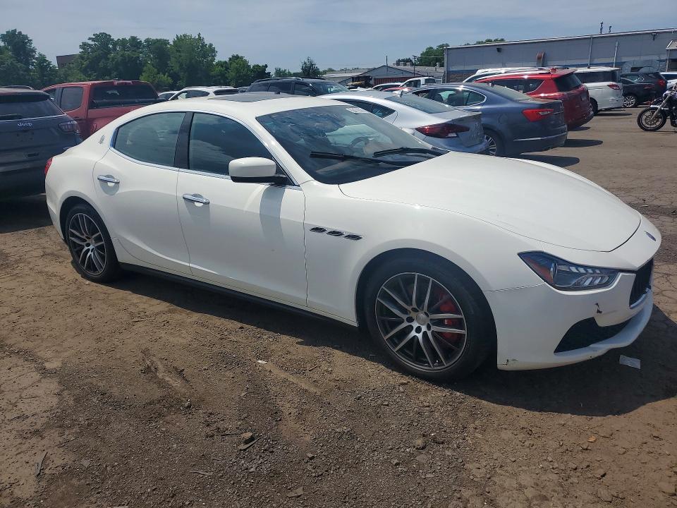 2016 Maserati Ghibli მანქანა იყიდება აუქციონზე, vin: ZAM57RTA0G1165976, აუქციონის ნომერი: 56478226