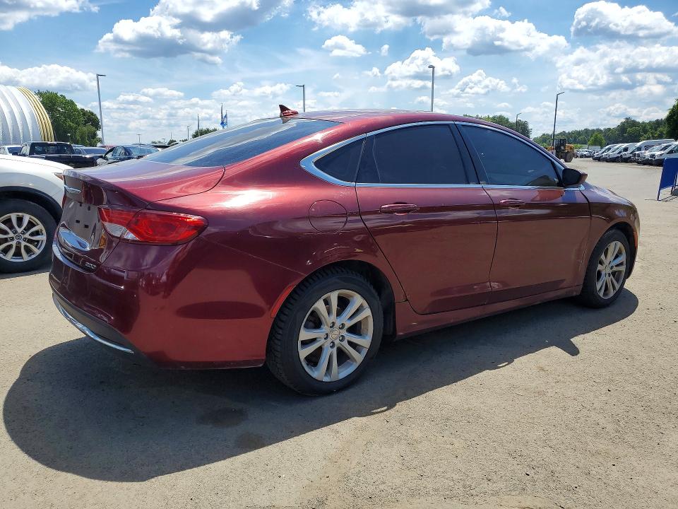 2016 Chrysler 200 მანქანა იყიდება აუქციონზე, vin: 1C3CCCAB7GN123009, აუქციონის ნომერი: 57834346