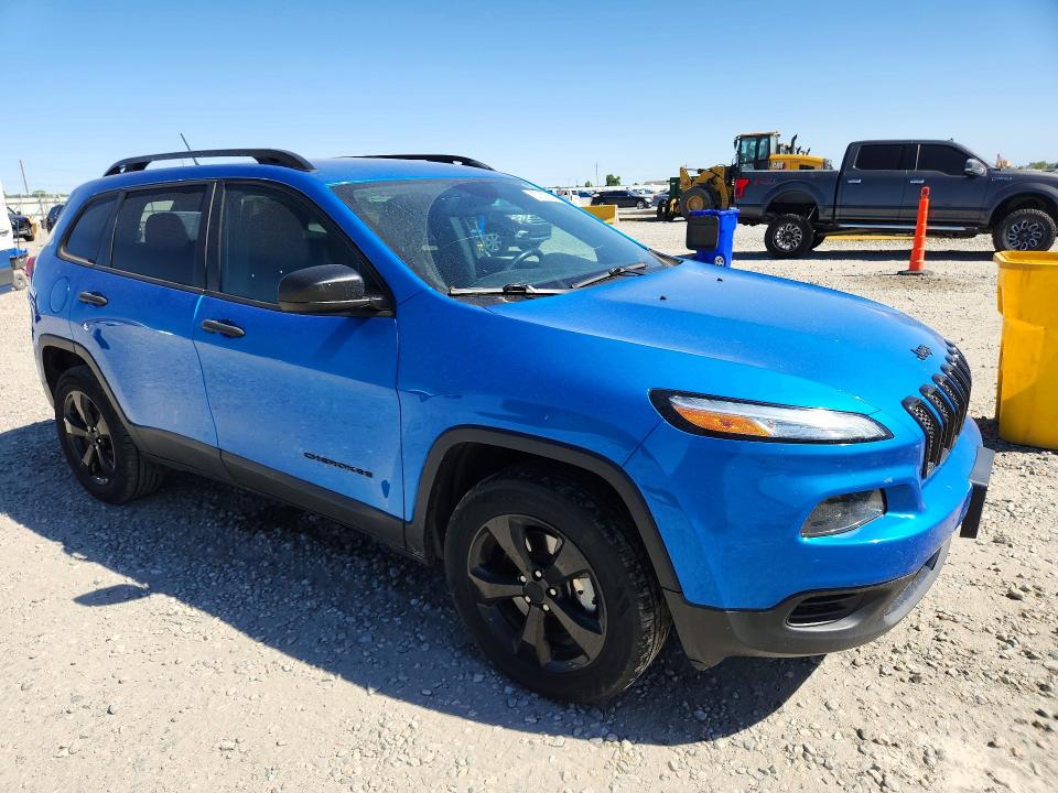 Продажа на аукционе авто 2017 Jeep Cherokee, vin: 1C4PJMAS2HW600594, номер лота: 57205516