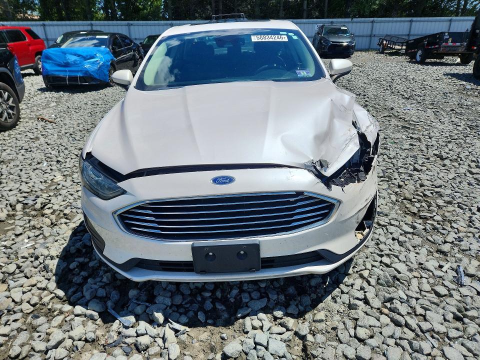 Продажа на аукционе авто 2019 Ford Fusion, vin: 3FA6P0LU3KR212727, номер лота: 58834246