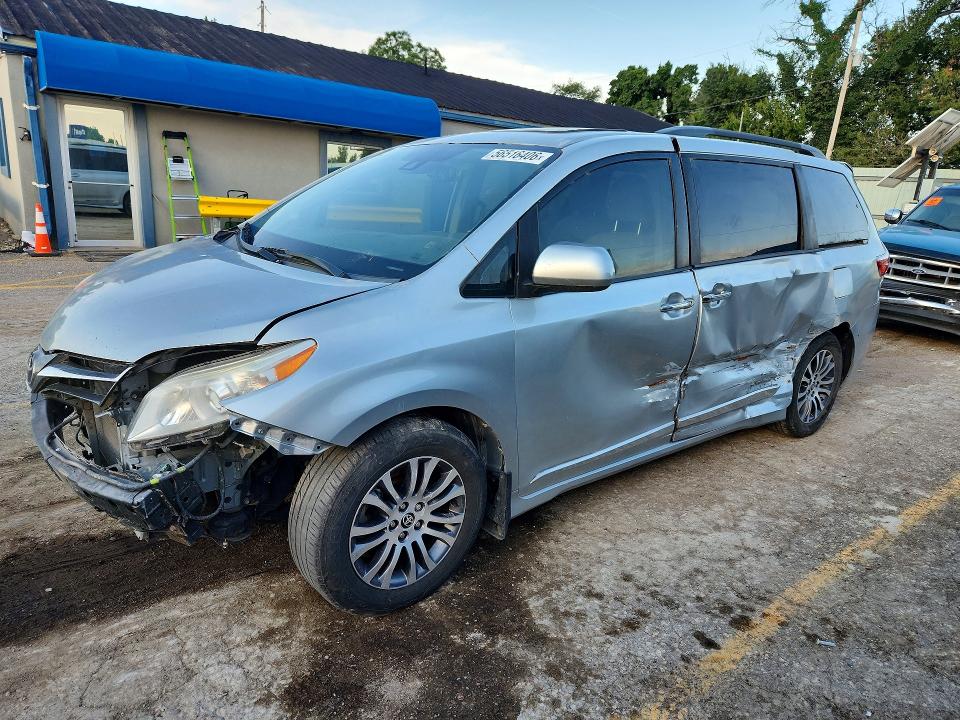 56516406 :رقم المزاد ، 5TDYZ3DC2LS075007 vin ، 2020 Toyota Sienna مزاد بيع