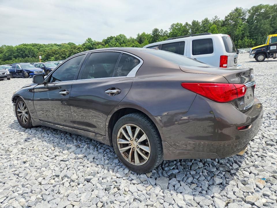 Продажа на аукционе авто 2014 Infiniti Q50, vin: JN1BV7AR3EM693715, номер лота: 57376926