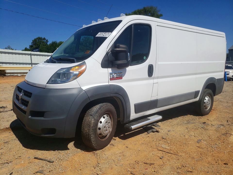 55936406 :رقم المزاد ، 3C6TRVAG0GE107960 vin ، 2016 Ram Promaster 1500 مزاد بيع