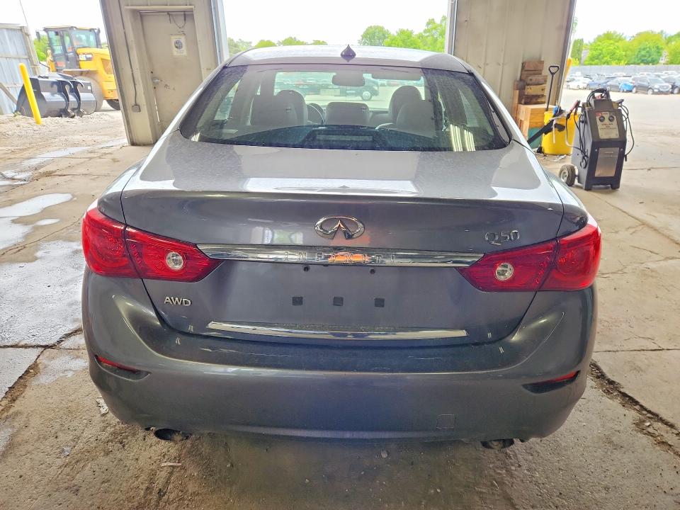2015 Infiniti Q50 მანქანა იყიდება აუქციონზე, vin: JN1BV7ARXFM419607, აუქციონის ნომერი: 55112436