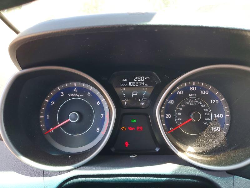 2013 Hyundai Elantra მანქანა იყიდება აუქციონზე, vin: KMHDH4AE5DU007483, აუქციონის ნომერი: 55916336