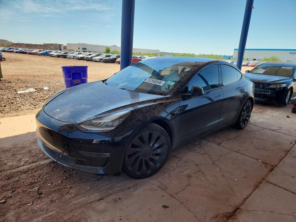 2018 Tesla Model 3 მანქანა იყიდება აუქციონზე, vin: 5YJ3E1EB0JF181568, აუქციონის ნომერი: 57593046