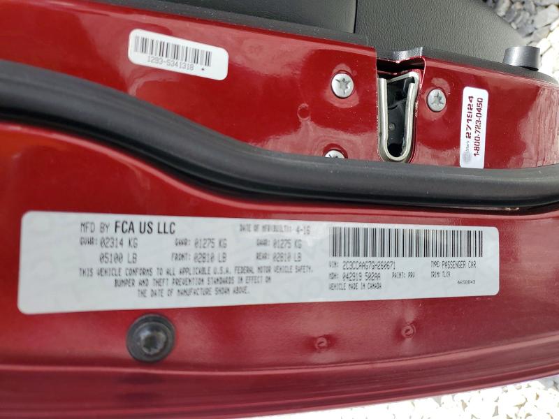 Продаж на аукціоні авто 2016 Chrysler 300, vin: 2C3CCAAG7GH260671, номер лоту: 56465766