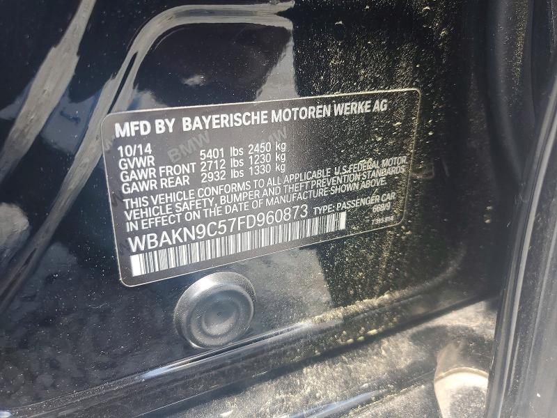 Aukcja sprzedaży 2015 Bmw 550, vin: WBAKN9C57FD960873, numer aukcji: 57296276