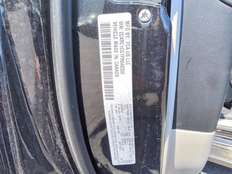 2023 Chrysler Voyager მანქანა იყიდება აუქციონზე, vin: 2C4RC1CG7PR548350, აუქციონის ნომერი: 56089676