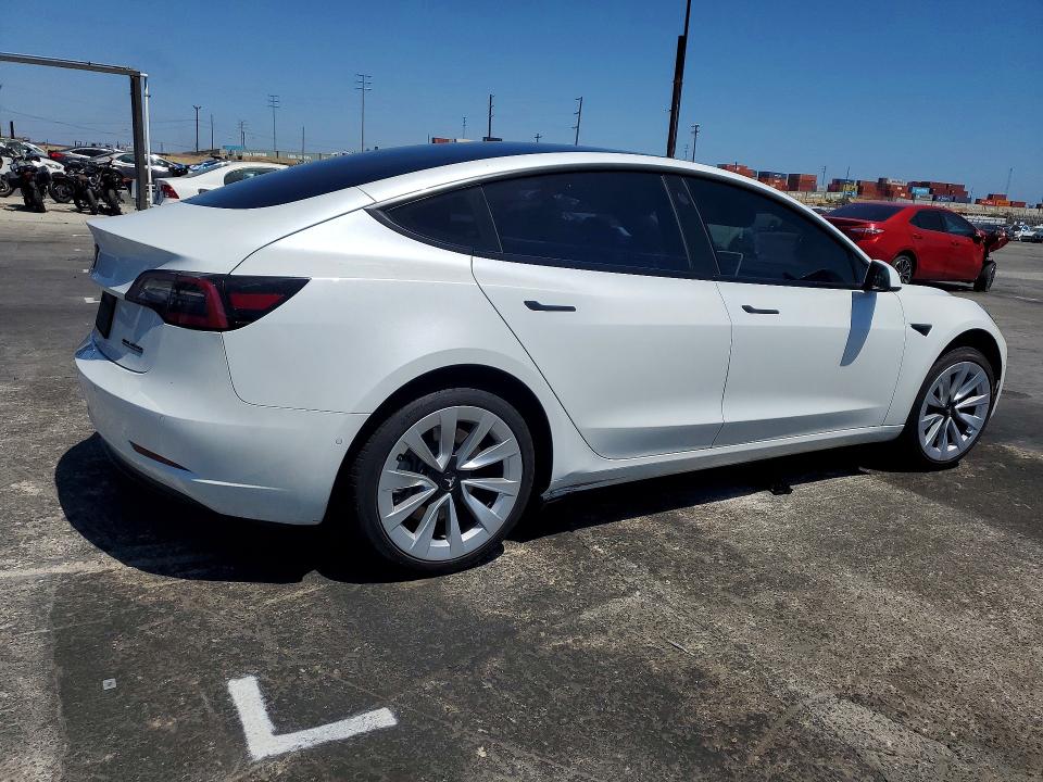 Продажа на аукционе авто 2021 Tesla Model 3, vin: 5YJ3E1EB5MF862457, номер лота: 56103946
