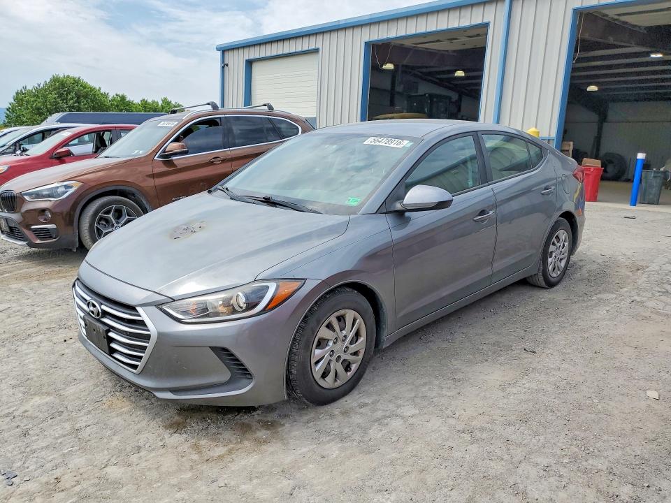 Продаж на аукціоні авто 2018 Hyundai Elantra, vin: KMHD74LF1JU449598, номер лоту: 56478916